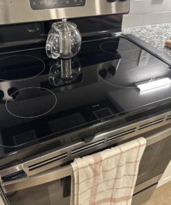 Linda’s Essentials Silicone Stove Gap Covers (2 Pack), Heat Resistant Oven Gap Filler Seals Gaps Between Stovetop and Counter, Easy to Clean Stove Gap Guard (21 Inches, Black) 21 Inches 37 71jCDg431WL