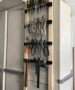 12" Magnetic Tool Holder Strip - A Tool Magnet Bar for Garage Organization, Shop Organization, and Workbench Accessories - Best Gift for Men - Easy To Install in Workshop - Mounting Screws Included. 4 43 71jCtE5wDL