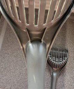 Petmate Scoop N' Hide Cat Litter Scoop with Discreet Litter Scoop Holder, Brushed Nickel 39 71jEQ7OqI0L 1