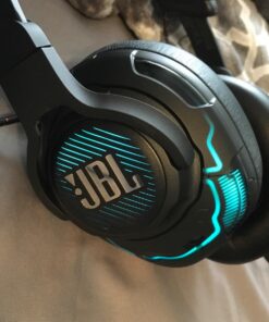 JBL Quantum ONE - Over-Ear Performance Gaming Headset with Active Noise Cancelling (Wired) - Black, Large Headphones 87 71jF6knlRrL