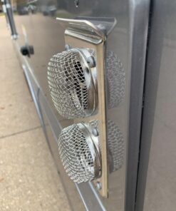 Camco Flying Insect Screen | Features a Heavy-Duty Stainless Steel Mesh Cover and Fits Most Duo-therm and Suburban Furnace Vents (42141) 2 Count (Pack of 1) 2 Count (Pack of 1) FUR200 45 71jFB6ETDxL