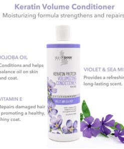 Isle of Dogs Keratin Volume Conditioner, 16 Ounce, MultiColor (830-16) 13 71jGe1XWUYL