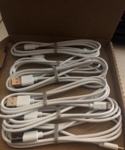 iPhone Charger, 6Pack 3FT Lightning Cable Sundix iPhone Charger Cable Charging Cord Compatible iPhone 14/13/12/12Pro/12ProMax/11/11Pro/11Pro MAX/XS/XS MAX/XR/X/8/8Plus/7/7Plus and More White 34 71jHUCWRcsL