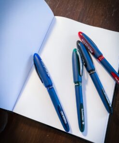 Schneider One Business Rollerball Pen, 0.6 mm Ultra-Smooth Tip, Blue Barrel, Blue Ink, Blister Pack of 1 Pen (78303) 7 71jIGGNsoNL