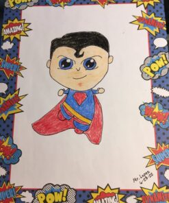 Teacher Created Resources Superhero Computer Paper (5629) 8.5 inches X 11 inches 13 71jInmlqRoL