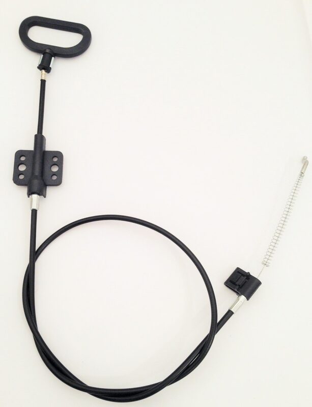 Catalog 8 ProFurnitureParts Recliner Cable D-Ring Release Long Handle (7") -Exposed Length 4.75" with Spring- Total Overall Length 44.75"