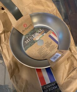 de Buyer MINERAL B Carbon Steel Fry Pan - 8” - Ideal for Searing, Sauteing & Reheating - Naturally Nonstick - Made in France 8" 45 71jJnBnfxPL