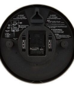 La Crosse Technology 12 Inch Atomic Analog Wall Clock, Aluminum (WT-3126B) 13 71jJw99QuL