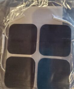 Syrtenty TENS Unit Pads 2"X2" 44 Pcs, 3rd Gen Reusable Latex-Free Replacement Pads Electrode Pads with Upgraded Sticky Electrode Pads Gel and Non-Irritating Design for Muscle Stimulator Electrotherapy 42 71jK3EoBB3L