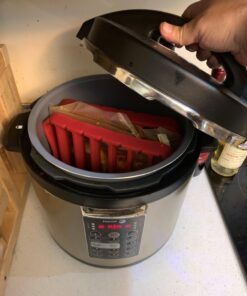 Norpro, Red Rectangle Silicone Roasting Rack, 1 EA 25 71jKFg576dL