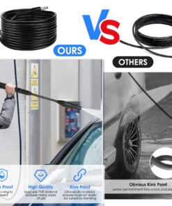 Commowner 3800 PSI Electric Pressure Washer- 4.0 GPM High Power Machine with 4-in-1 Quick Changeover Spray Tips and Soap Bottle for Car Washing, Fence Cleaning, Patio Maintenance(Upgraded) NACY BLUE 28 71jKiPX u L