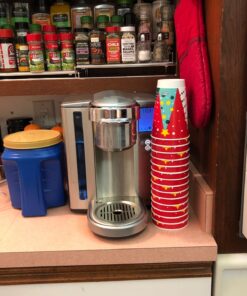 DecoBros Spice Rack 3 Tier Expandable Cabinet Spice Organizer Step Shelf Organizer (31.75~63.50 cm), Chrome 23 71jLK o8XcL