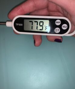 Digital Instant Read Meat Thermometer Kitchen Cooking Food Candy Thermometer for Oil Deep Fry BBQ Grill Smoker Thermometer by AikTryee 25 71jMK6sIbL