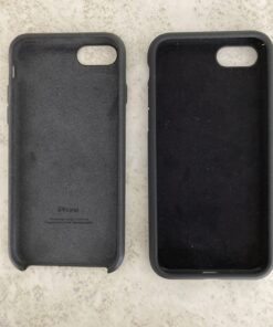 Anuck iPhone SE Case 2022/2020, iPhone 8 Case, iPhone 7 Case, Non-Slip Liquid Silicone Gel Rubber Bumper Phone Case Soft Microfiber Lining Hard Shockproof Protective Cases Cover 4.7", Black 34 71jNcmNGLzL