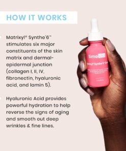 Timeless Skin Care Matrixyl Synthe’6 Serum - 1 oz 1 Fl Oz (Pack of 1) 12 71jOBDoDJvL