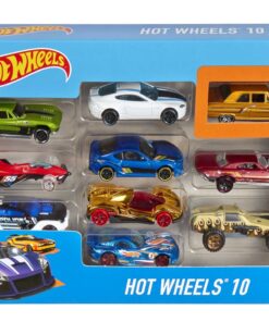 Hot Wheels Set of 10 1:64 Scale Toy Trucks and Cars for Kids and Collectors, Styles May Vary (Amazon Exclusive) 10-Pack 31 71jODKbv5sL