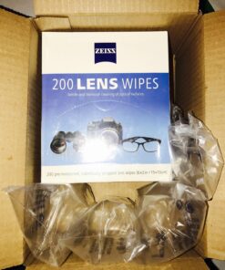 ZEISS Pre-Moistened Lens Cleaning Wipes, 200 Count White 200 Count (Pack of 1) 44 71jP2i63hDL 1