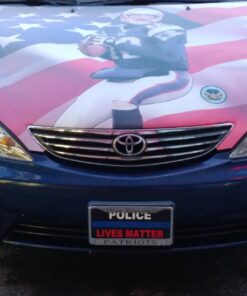 ProSticker 308 (One) 4" Patriot Series"In God We Trust, Police Lives Matter" Thin Blue Line Support Decal Sticker 5 71jP7ZosyL