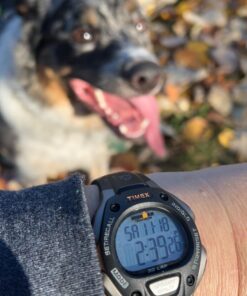 Timex Ironman Classic 30 Full-Size 38mm Watch Black/Gray/Orange Accent 25 71jPIWPZhL