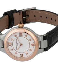 Alternative view of Frederique Constant Classics Quartz Movement Silver Dial Ladies Watch FC-200WHD1ER32