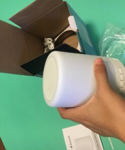 Elecstars Touch Bedside Lamp - with Bluetooth Speaker, Dimmable Color Night Light, Outdoor Table Lamp with Smart Touch Control, Best Gift for Men Women Teens Kids Children Sleeping Aid 83 71jQ 6skpDL