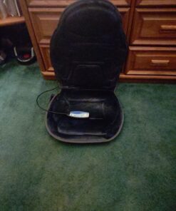 Snailax Vibration Massage Seat Cushion, Back Massager for Chair with Heat, 6 Vibrating Motors and 2 Heat Levels, Massage Chair Pad for Home Office use, Christmas Gifts for Men, Women 1 Count (Pack of 1) 32 71jQ8kbJYkL