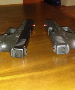 AmeriGlo Combative Application Pistol Sight fits Glock 17,19,22,23,24,26,27,33,34,35,37,38,39, Green/Orange 18 71jQl 0bHjL
