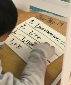 Magicfly Small White Boards, Dry Erase Board Pack of 26, Mini Whiteboards 9x12 Inches Double-Sided White Boards for Students Classroom Teachers School Supplies Office with 32 Pens and 26 Erasers 26 packs 23 71jR2QLFDOL