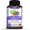 Potent Garden 15 Day Quick Colon Cleanse & Detox for Regularity and Healthy Digestion Support with Fiber, Herbs & Probiotics for Gut Health & Energy Support, Easy and Effective 30 Caps 48 71jRewUFS3L