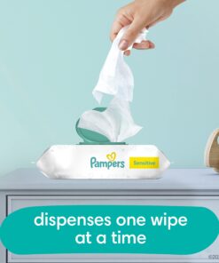 Pampers Baby Wipes Sensitive Perfume Free 7X Refill Packs (Tub Not Included) 448 Count 21 71jSPY9DrjL