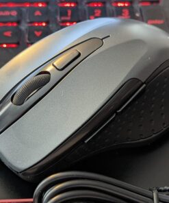 TECKNET USB Wired Mouse, 6-Button Corded Mouse with 2 Adjustable DPI, Optical Computer Mouse with Ergonomic Design and 5FT Cord for Laptop, Chromebook, PC, Desktop, Mac, Notebook-Gray GRAY 29 71jSnRe06sL