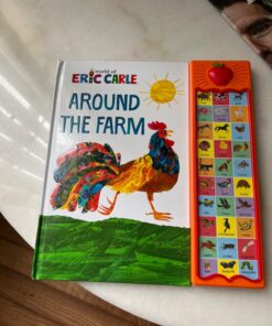 World of Eric Carle, Around the Farm 30-Button Animal Sound Book - Great for First Words - PI Kids 21 71jT21kjk4L