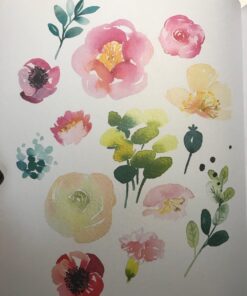 DIY Watercolor Flowers: The beginner’s guide to flower painting for journal pages, handmade stationery and more Paperback, April 30, 2019 37 71jT4U1dsuL