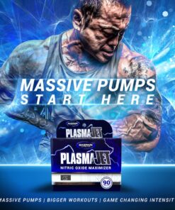 Gaspari Nutrition PlasmaJet, Legendary N.O. Nitric Oxide Maximizer, Increased Lean Mass and Strength, Maximum Vascularity and Vasodilation, 90 Capsule 18 71jTKaQ1HCL
