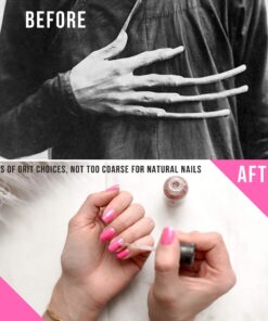 Iridesi Professional Mini Blue Finger Nail Files 120/240 Washable Emery Boards 3-1/2 Inches Long 50 Fingernail Files Per Pack 50 Pack 14 71jTbF7tLGL