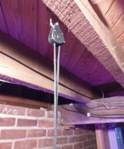 Apollo Horticulture Pair of 1/8" Adjustable Grow Light Rope Hanger w/ Improved Metal Internal Gears Pair of 1/8" 21 71jUDdeXbjL