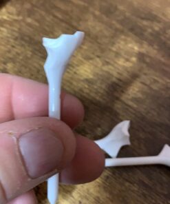 FLIGHTPATH Premium Golf Tees - Durable Plastic Golf Tees Designed to Enhance Golf Shot Distance & Precision - Robotically Tested to Reduce Ball Spin - USGA Approved Golf Equipment (Pack of 8) 2.75" 25 71jUO8wdBhL