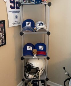 C&AHOME Cube Storage, 9-Cube Plastic Closet Cabinet Organizer, DIY Stackable Bookshelf, Modular shelving Units Ideal for Home, Office, Kids Room, 36.6"L x 12.4" W x 48.4" H Translucent White SBTM3009A Transparent White 33 71jUW7HNJPL