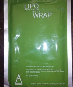 lipo applicator Tummy Body Wrap With Guarana, Green Tea, and Seaweed Wraps Works For Stomach Belly Legs Arms Abdomen. 6 Body Wraps + Defining Gel 17 71jV2gB28BL
