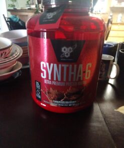 BSN SYNTHA-6 Whey Protein Powder with Micellar Casein, Milk Protein Isolate, Chocolate Milkshake, 48 Servings (Packaging May Vary) 5 Pound (Pack of 1) 33 71jV3S9zUoL