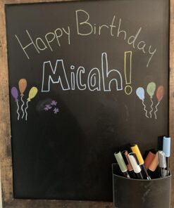 Fine Tip Chalkboard Chalk Markers (8 Pack 3mm) Classic Earth Color Ink - Erasable Dry Erase Marker Pens for Blackboards, Bistro, Window | 3mm Reversible Bullet & Chisel Point 3mm Fine Tip - Earth / Classic 28 71jVDTENtGL 2