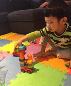 LEGO DUPLO All-in-One-Box-of-Fun Building Kit 10572 Open Ended Toy for Imaginative Play with Large Bricks Made for Toddlers and preschoolers (65 Pieces) Standard 43 71jWqB5LIDL