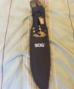 SOG Throwing Knives with Sheath 3 Pack Balanced Throwing Knives Set w/ Paracord Knife Handles and Professional Throwing Knife Sheath (F041TN-CP) 37 71jWx0BcM0L