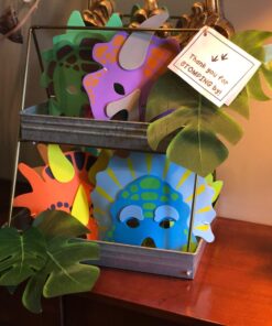 Playscene 1 Dozen Foam Dinosaur Masks, Party Favors For Children (12 Dinosaur Masks) 27 71jX6y11sLL