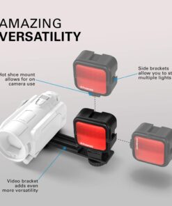 Alternative view of Polaroid Studio Series IR Light Bar –Rechargeable 36 IR LED Light for Use w/ All IR Compatible Cameras & Camcorders – Includes Diffuser Lens, Built-In Li-Ion Battery, Charger & Hot Shoe Mount
