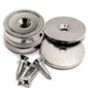 88 LB Super Strong Neodymium Cup Magnets Dia 1.26" w/ #10 Countersunk Hole Plus Matching Strikers & Screws. Made of Neodymium Magnets - Great Round Base Mounting Magnets Super Powerful 2 Packs Cup Magnet 2 pks 18 71jZIIpMFiL