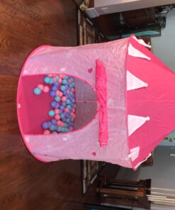 Princess Castle Fairy House Girls Pink Play Tent by POCO DIVO Princess 40 71jaGV0Ul0L