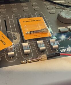 tisino 1/4 inch TRS Stereo to Dual 1/4 inch TS Mono Insert Cable Y-Splitter Stereo Breakout Cable Patch Cord - 10 feet 16 71jaZatH3OL