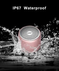 EWA A106 Portable Mini Bluetooth Speaker, Enhanced Bass and High Definition Sound, Portable Design, for iPhone, iPad,Nexus,Laptops and More (Rosegold) Rose Gold 33 71jae71S4 L