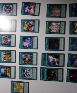 Konami Lot of 100 Mint YuGiOh! Super Mega Cards Plus 4 Rares Plus Holo Super/Ultra Rare Inserted! 15 71jax18njBL